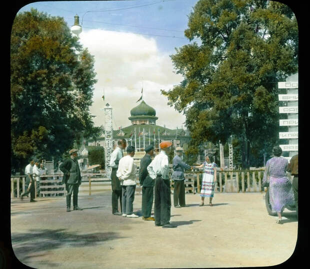 Москва 1931-ого года в цвете!