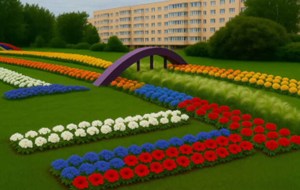 В Петербурге в честь Года единства народов России разобьют цветник с гербом Мариуполя