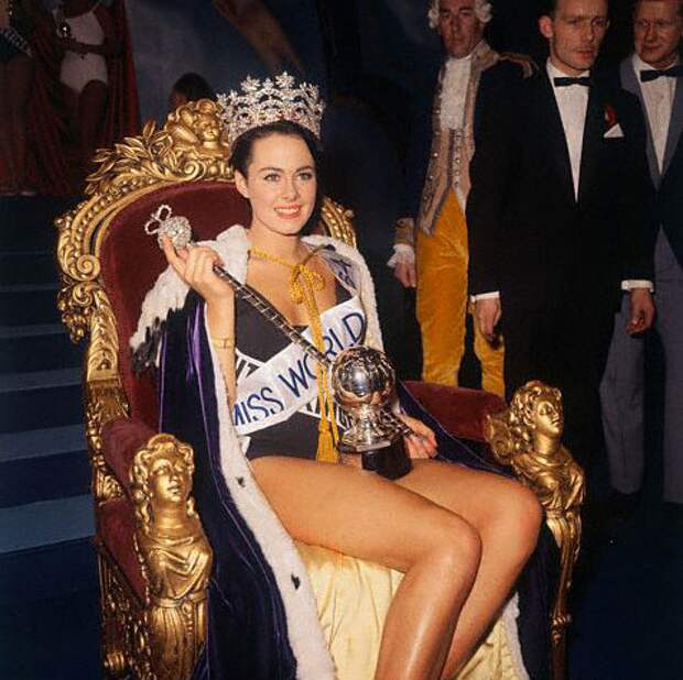 англичанка Энн Сидни, Мисс мира 1964. Фото / Ann Sidney (United Kingdom), Miss World 1964. Photo