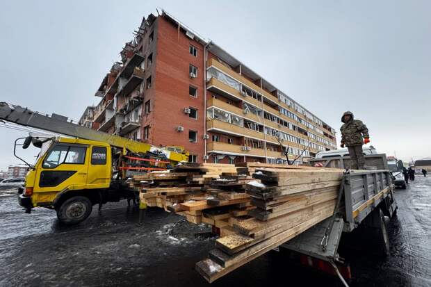 В ауле Новая Адыгея идут восстановительные работы