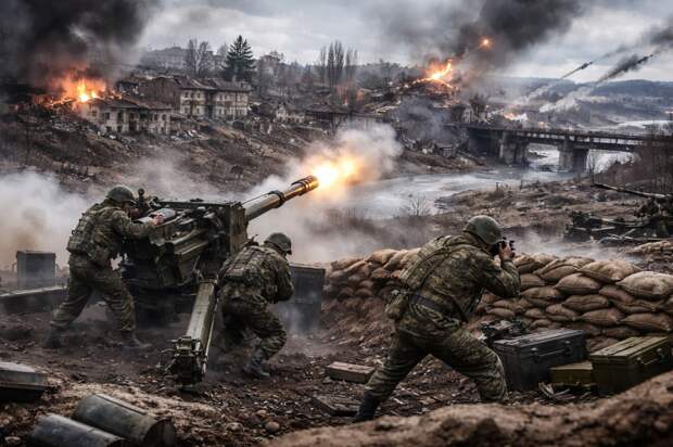 Болото вместо крематория: почему российское командование не спешит штурмовать тонущую в грязи Константиновку