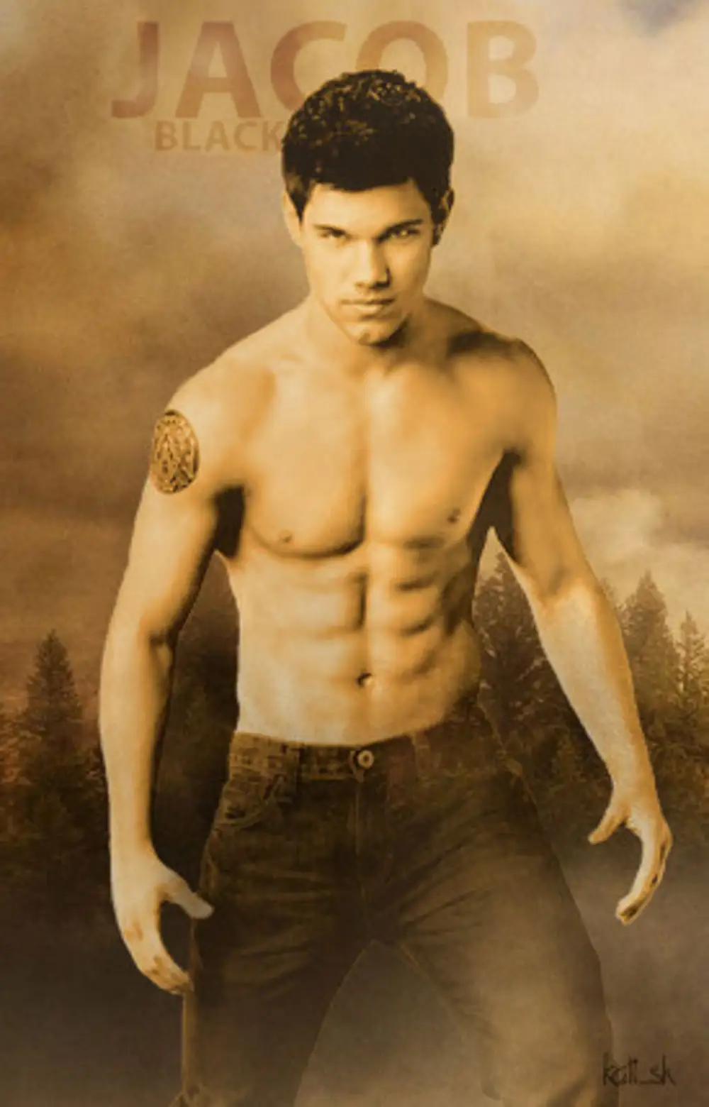 Jacob Black Naked