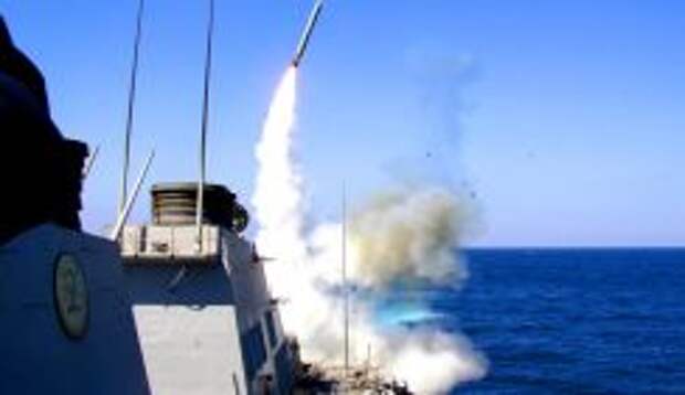 Запуск американских ракет "Томагавк"