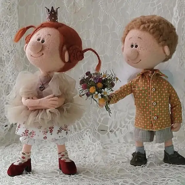 Душевные куклы и игрушки. Подборка трогательных работ - Сам себе мастер ...