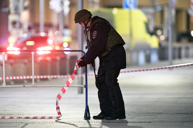 Mash: двор в Свиблово оцепили, когда собака кинолога учуяла взрывчатку