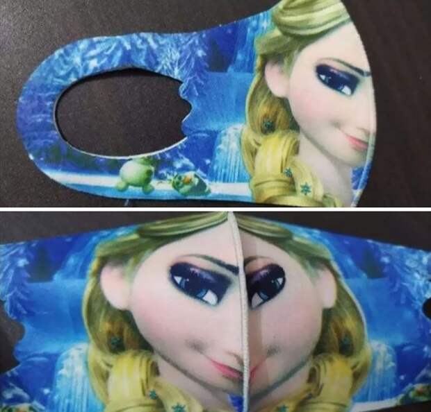 маска, дизайн, эльза