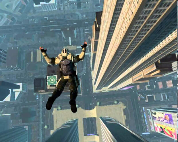 Наказание за прыжки с небоскребов. | Фото: YouTube.