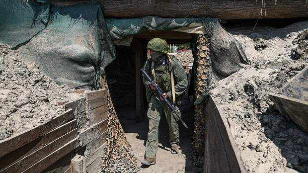 Военнослужащий ВС РФ взял в плен двух диверсантов ВСУ под Красноармейском