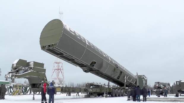 Новейшая российская гиперзвуковая ракета "Сармат". Источник изображения: 