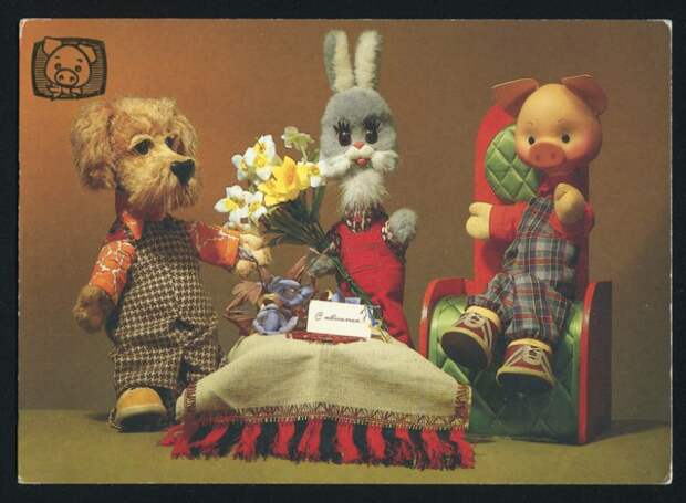 Комплект открыток "Спокойной ночи, малыши!" 1991 год