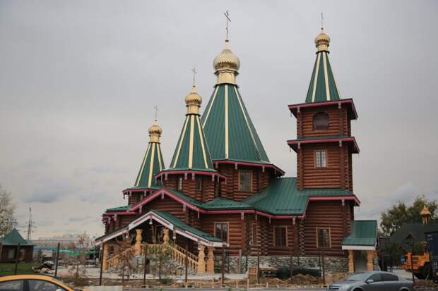 Храм в районе Люблино. Фото: Андрей Дмытрив