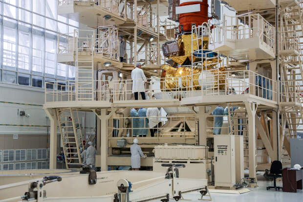 «Роскосмос» рассказал об испытаниях спутника «Экспресс-АМУ»