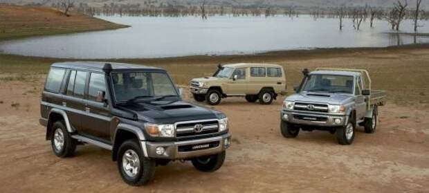 3) 70-й серия Toyota Land Cruiser авто, история, факты