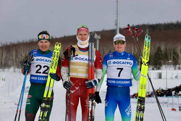 Большунов 50 километрга марафонда Россия чемпионы булды