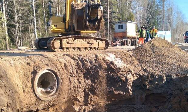 В Коношском районе продолжается ремонт трассы «Коноша – Вожега»