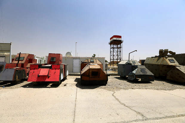 В освобожденном Мосуле нашли модифицированные автомобили из «Безумного Макса»