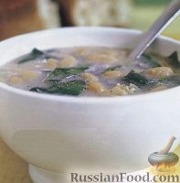 Фото к рецепту: Фасолевый суп-пюре