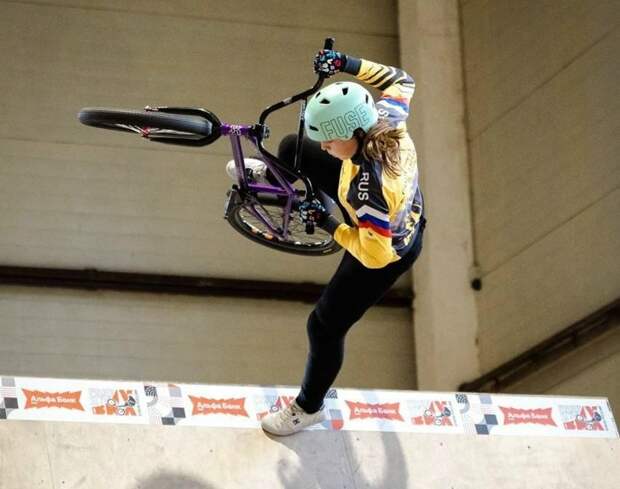 Крымчанка завоевала серебро Кубке России по BMX-фристайлу