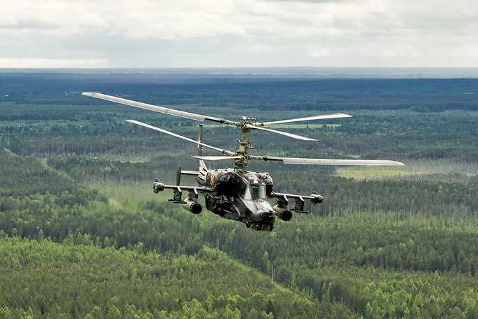 Ударный вертолет Ка-50 "Черная акула"