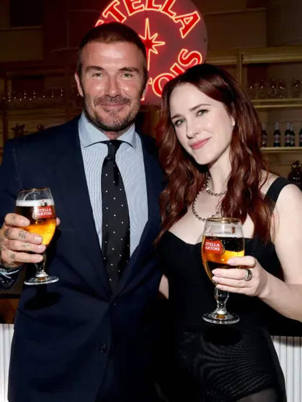 Дэвид Бекхэм и Рэйчел Броснахэн