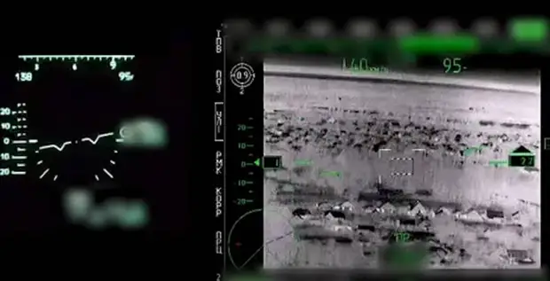 Минобороны показало ночную работу ударных вертолётов Ка-52 в рамках спецоперации на Украине