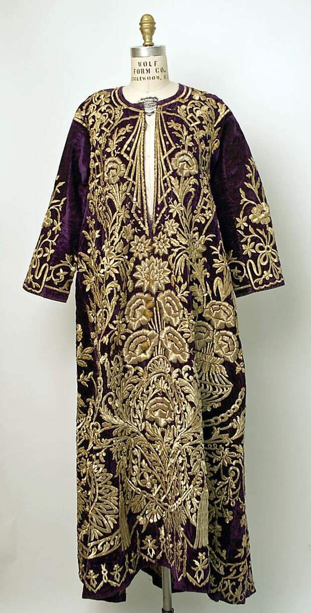 Mid-19th century Turkish robe.: 