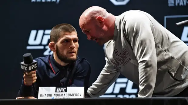 С прицелом на бой века: почему главе UFC может быть выгодно возвращение Нурмагомедова