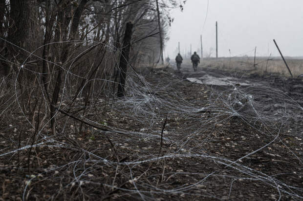 Километры кабеля: в приграничье применяют дроны с оптоволоконной связью