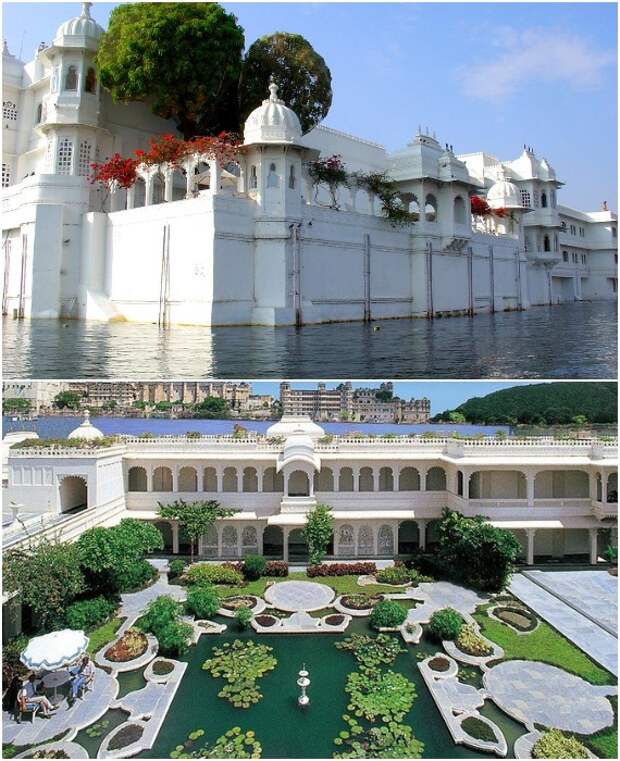 Королевский дворец озера Пикола превратили в роскошный отель, побывать в котором мечтает чуть ли не каждый турист и житель Индии (Джаг-Нивас, Удайпур). 