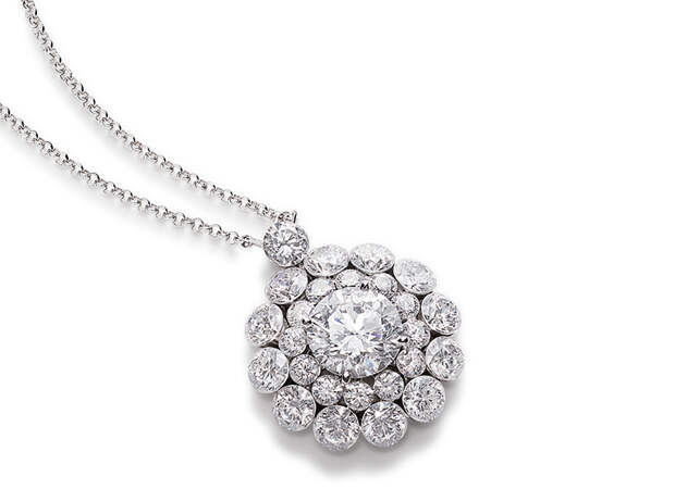 Подвеска, белое золото, бриллианты, Magical Setting, Chopard