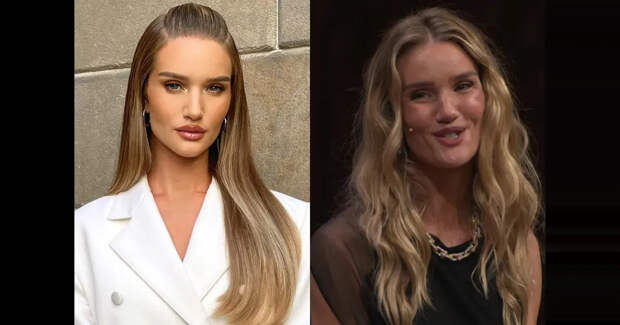 "Похожа на Стэтхема больше, чем он сам на себя". Рози Хантингтон-Уайтли заподозрили в злоупотреблении филлерами