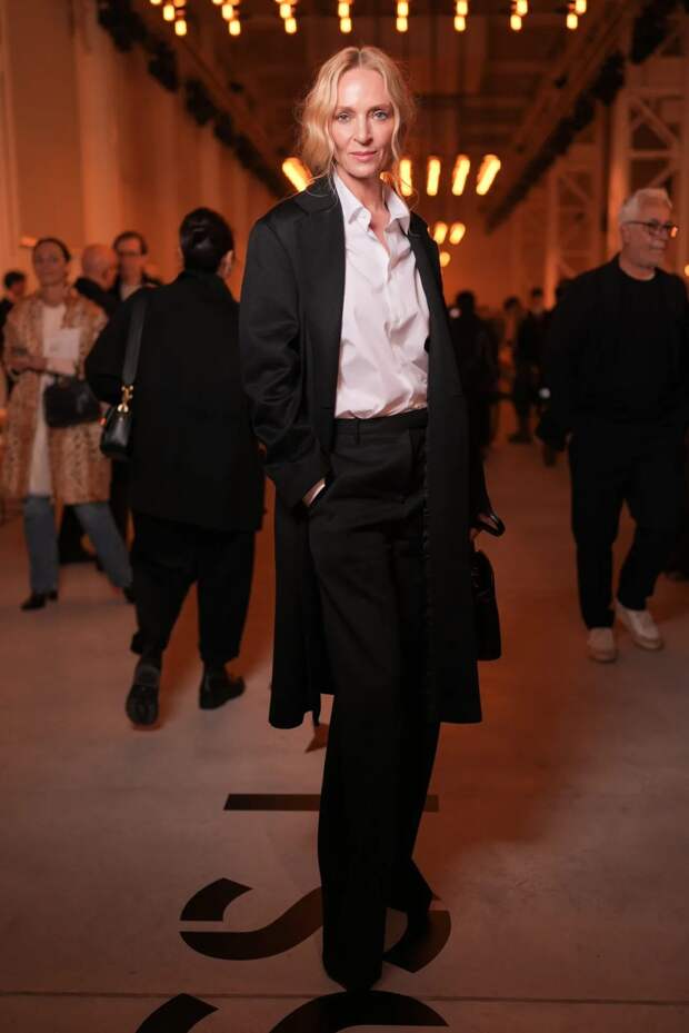 Неделя моды в Милане: Ума Турман, Дакота Фаннинг и Джессика Альба