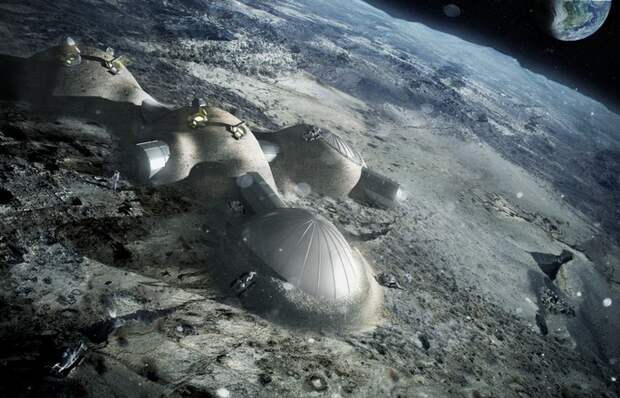 Луна - база инопланетной разведки.