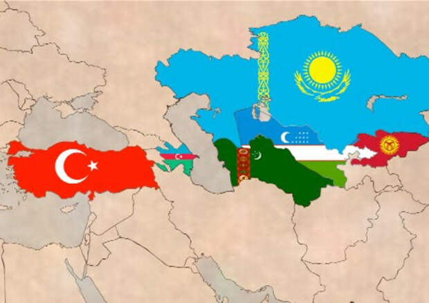 Карта турана от турции