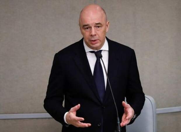 Russian Finance Minister Anton Siluanov delivers a speech during a session of the lower house of parliament in Moscow, Russia March 11, 2020. REUTERS/Evgenia Novozhenina