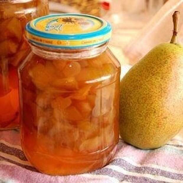 Грушевое варенье