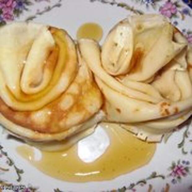 Блинчики с мёдом