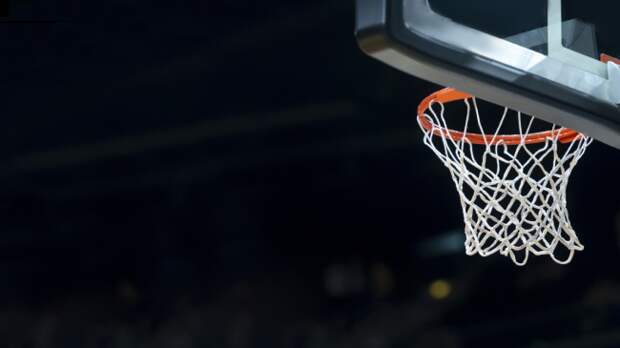 A view of a basketball hoop.
