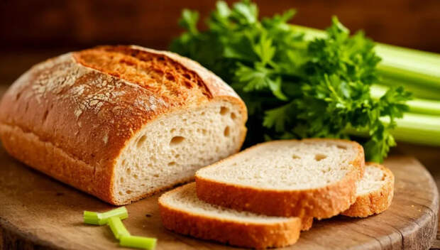 Хлеб не черствеет и не плесневеет три недели: обычный сельдерей творит чудеса