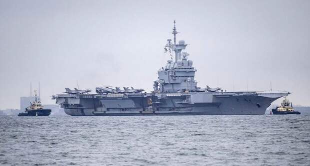 Фитнес-приложение выдало координаты авианосца Франции «Шарль де Голль»