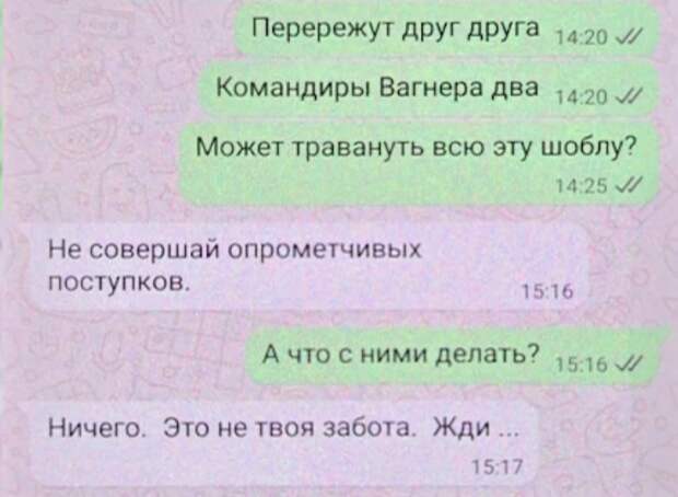 Эмоциональный шеф-повар собиралась отравить русских бойцов. Скрин с тг-канала razvozhaev