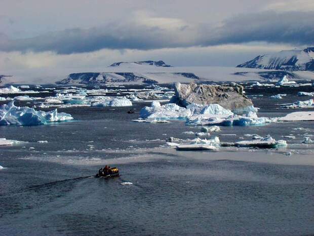 Глубина моря Уэдделла 