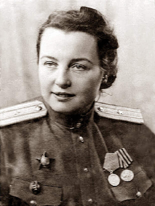 Зоя Ивановна Воскресенская-Рыбкина – полковник, советская разведчица. Детская писательница, Лауреат Государственной премии СССР. /фото реставрировано мной, изображение взято из открытых источников/