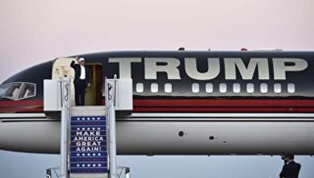 Самолет Дональда Трампа. Штат Колорадо, 17 сентября 2016