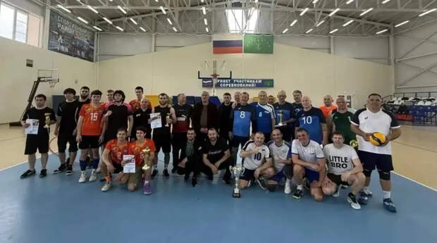 В Адыгее прошел республиканский турнир по волейболу памяти И. И. Ахиджака