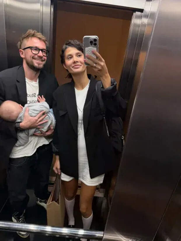 Александр и Виктория Петровы с сыном