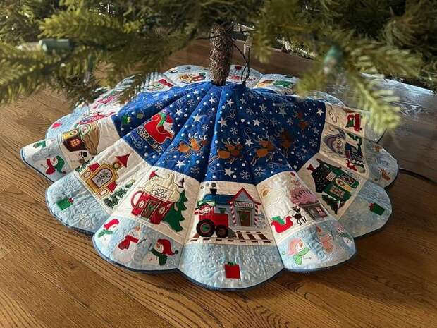 Юбка для ёлки