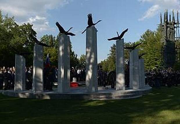 Открытие памятника российским и советским воинам, погибшим на территории Словении в годы двух мировых войн