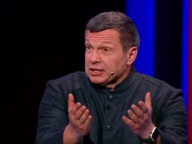 Соловьев назвал интервью BBC с Певчих «позором за рамками профессии» Соловьев назвал интервью BBC с Певчих «позором за рамками профессии»