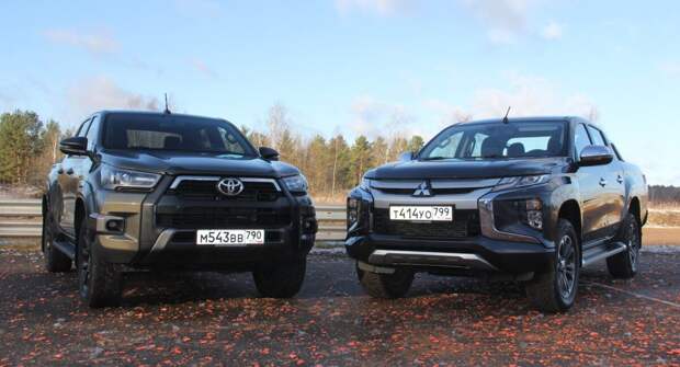 Toyota Hilux и Mitsubishi L200: кто кого перепикапит?